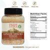 Pride of India – 7 oz Ginger Minced Whole – Gourmet Spice – Rich in Antioxidant – Potent Flavor - Great for Adding Flavor to Stir Fries & Sauces – Eas