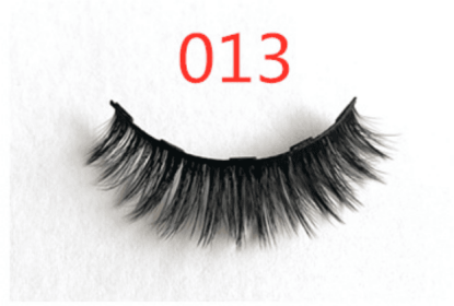 A Pair Of False Eyelashes With Magnets In Fashion (Option: 013 1 pair eyelashes)