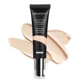Flawless Finish Foundation, Improves Uneven Skin Tone, Lightweight, Medium Coverage & Semi-Matte, Vegan & Cruelty-Free (Option: 101Porcelain)